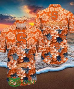 Syracuse Orange Champion NCAA Hawaiian Shirt Trending Summer