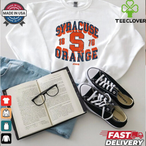 Syracuse Orange Court Arched Wordmark T Shirt