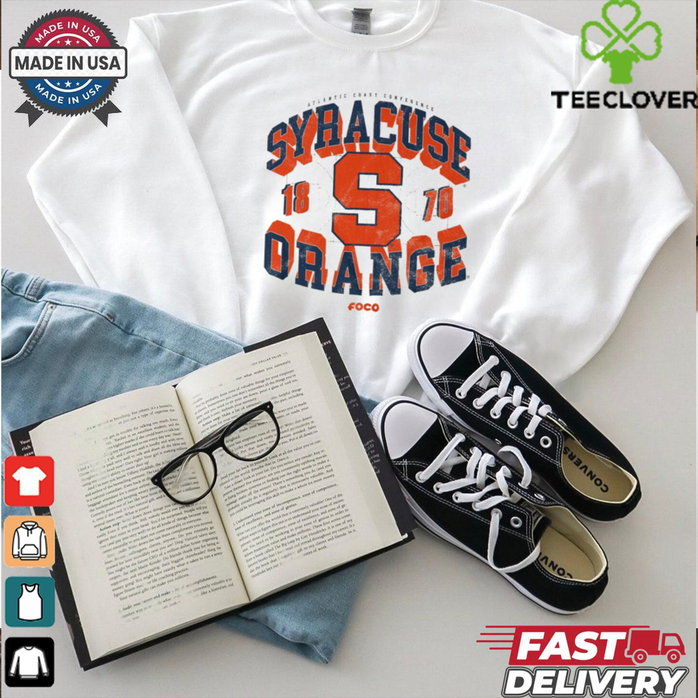 Syracuse Orange Court Arched Wordmark T Shirt Syracuse Orange Court Arched Wordmark T Shirt