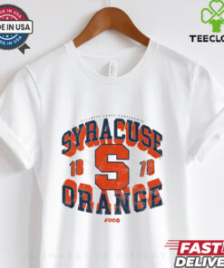 Syracuse Orange Court Arched Wordmark T Shirt