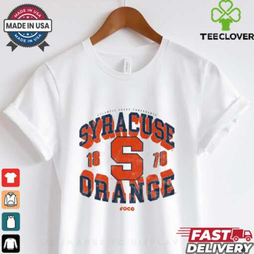 Syracuse Orange Court Arched Wordmark T Shirt