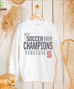 Syracuse Orange Fanatics Branded 2022 ACC Men’s Soccer Conference Tournament Champions T Shirt