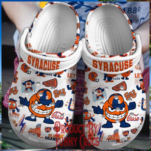 Syracuse Orange NCAA Crocs Slippers