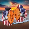 Syracuse Orange NCAA US Flag 3D Printed Hoodie