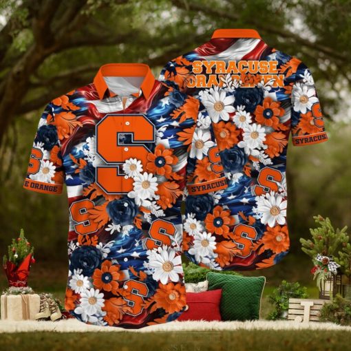 Syracuse Orange NCAA2 Hawaii Shirt Independence Day