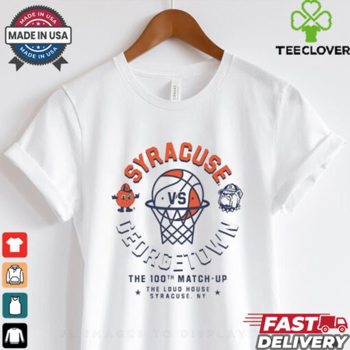 Syracuse Orange vs. Georgetown Hoyas the 100th match up the loud house Syracuse NY shirt