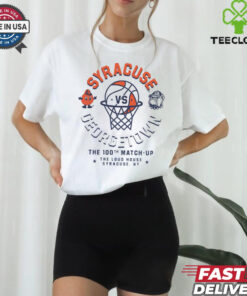 Syracuse Orange vs. Georgetown Hoyas the 100th match up the loud house Syracuse NY shirt