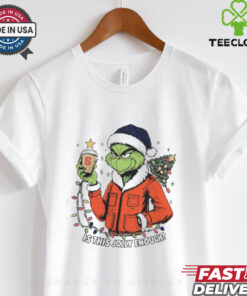 Syracuse Orange x Santa Grinch Is This Jolly Enough Merry Christmas Shirt
