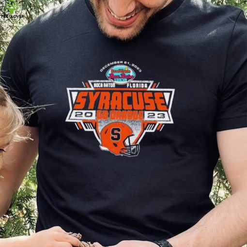 Syracuse University Football 2023 Boca Raton Bowl Go Orange Shirt