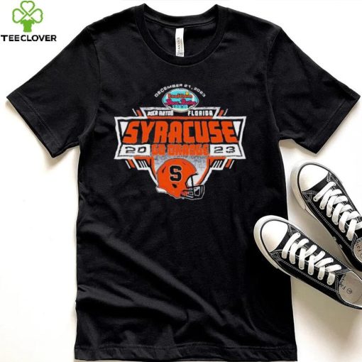 Syracuse University Football 2023 Boca Raton Bowl Go Orange Shirt