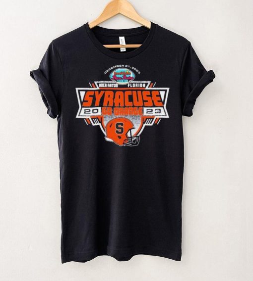 Syracuse University Football 2023 Boca Raton Bowl Go Orange Shirt