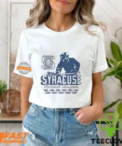 Syracuse University Vintage Lacrosse National Champions 1983 2009 Painting t hoodie, sweater, longsleeve, shirt v-neck, t-shirt