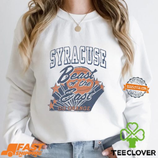 Syracuse Vintage Beast of the East Basketball Go Orange t hoodie, sweater, longsleeve, shirt v-neck, t-shirt