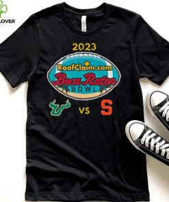 Syracuse vs South Florida 2023 Boca Raton Bowl shirt