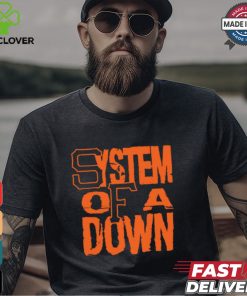 System Of A Down Sf Stacked Logo Shirt