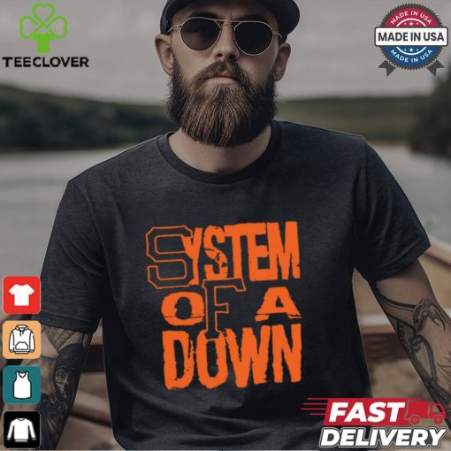 System Of A Down Sf Stacked Logo Shirt