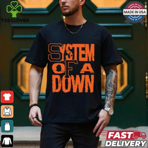 System Of A Down Sf Stacked Logo Shirt