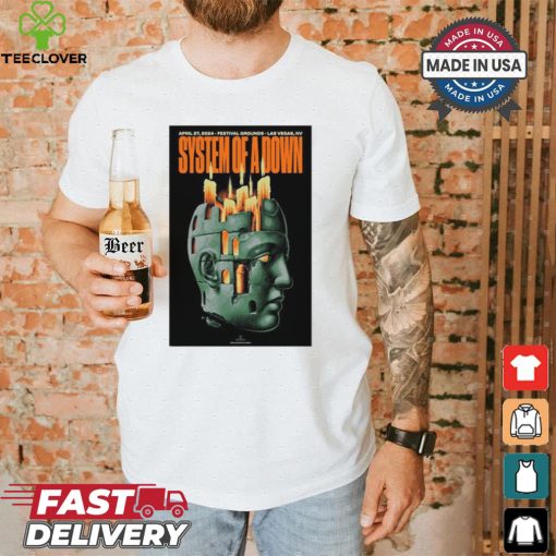 System Of A Down Sick New World Las Vegas April 27, 2024 Poster Shirt