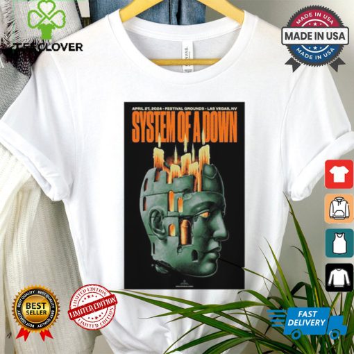 System Of A Down Sick New World Las Vegas April 27, 2024 Poster Shirt