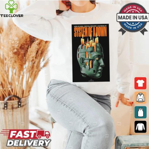 System Of A Down Sick New World Las Vegas April 27, 2024 Poster Shirt