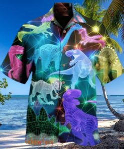 T rex Dinosaur Hawaiian Shirt Jurassic Park Hawaiian