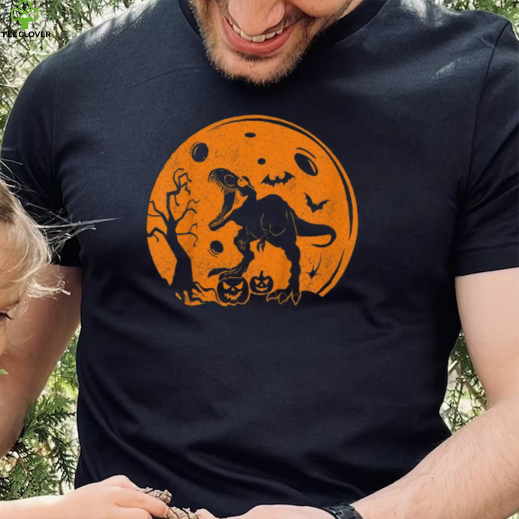 T rex Halloween Dinosaur Pumpkin Jackolantern Shirt T rex Halloween Dinosaur Pumpkin Jackolantern Shirt