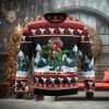 The Kraken Spiced Rum Argyle Christmas Ugly Sweater Mens