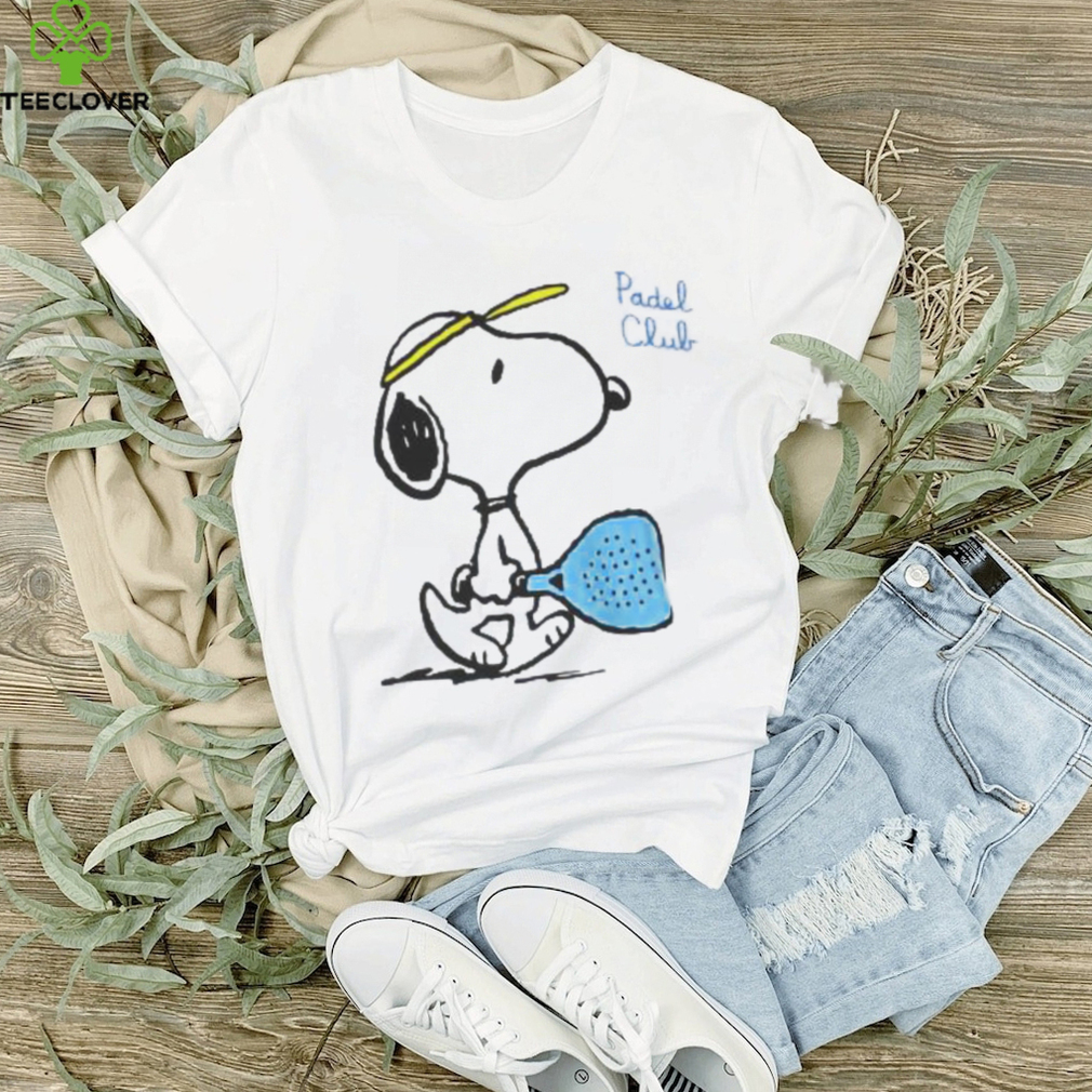 T shirt mezza manica Snoopy Padel Club