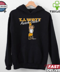 T.J. Watt Punch Outs Pittsburgh Steelers NFL t hoodie, sweater, longsleeve, shirt v-neck, t-shirt