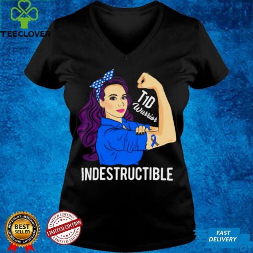 T1D Warrior Indestructible Type 1 Diabetes Awareness Shirt