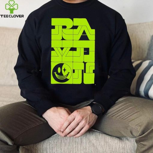 Rave on emoji smiley hoodie, sweater, longsleeve, shirt v-neck, t-shirt