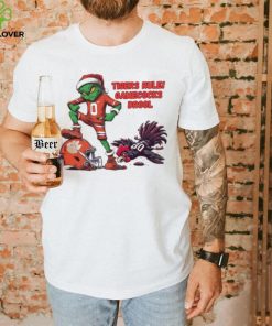 Santa Hat Grinch Tigers Rule Gamecocks Drool Shirt