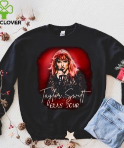 TAYLOR SWIFT Noir Eras Concert 2024 Rogue Mic T Shirt