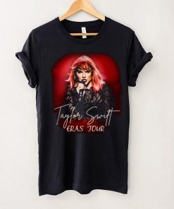 TAYLOR SWIFT Noir Eras Concert 2024 Rogue Mic T Shirt