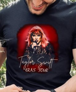 TAYLOR SWIFT Noir Eras Concert 2024 Rogue Mic T Shirt