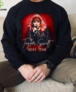 TAYLOR SWIFT Noir Eras Concert 2024 Rogue Mic T Shirt