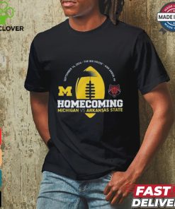 Michigan Wolverines Valiant Blue 2024 Homecoming Gameday Shirt