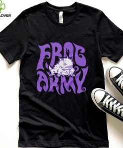 TCU Frog Army shirt