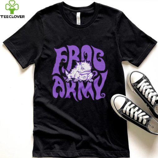 TCU Frog Army shirt