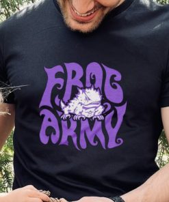 TCU Frog Army shirt