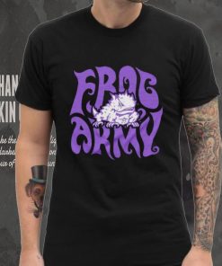 TCU Frog Army shirt