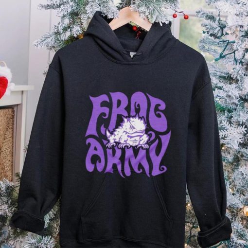 TCU Frog Army shirt