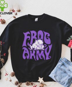 TCU Frog Army shirt