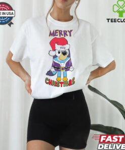 TCU Horned Frogs Bluey Merry Christmas 2024 Shirt