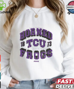 TCU Horned Frogs Field Arched Wordmark T Shirt