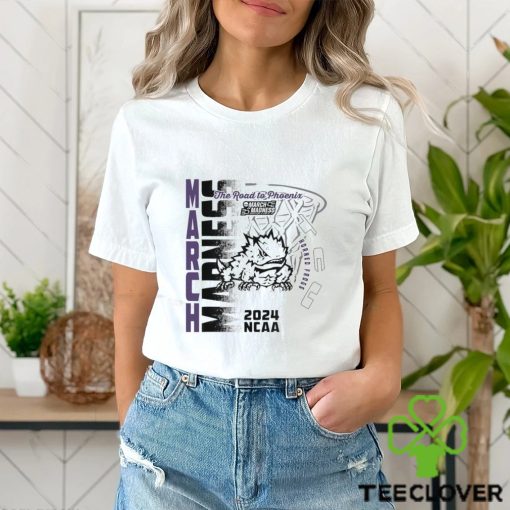 TCU Horned Frogs March Madness 2024 the road to Phoenix hoodie, sweater, longsleeve, shirt v-neck, t-shirt