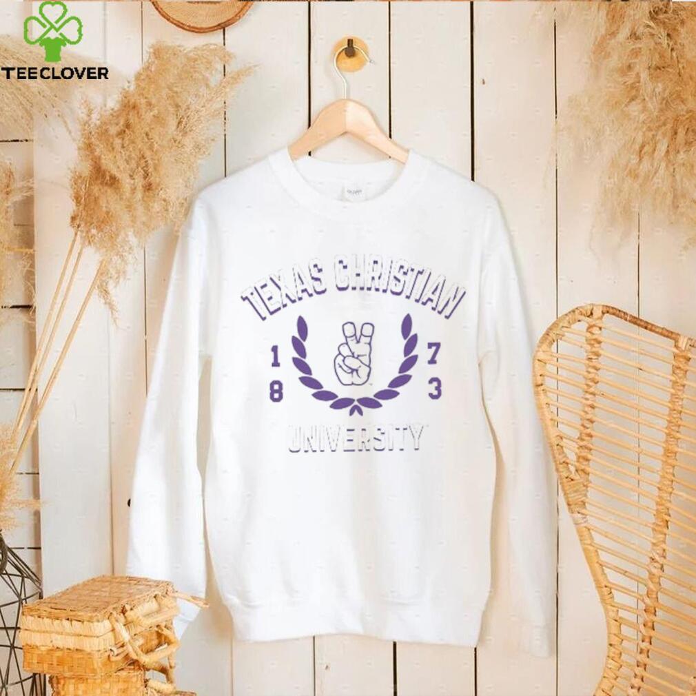 TCU Horned Frogs Uscape Apparel Renew Ringer T Shirt TCU Horned Frogs Uscape Apparel Renew Ringer T Shirt