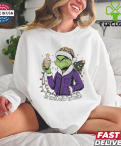 TCU Horned Frogs x Santa Grinch Is This Jolly Enough Merry Christmas Shirt