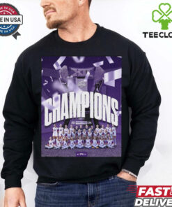 TCU Women’s Soccer 2024 Big 12 Champions Poster Shirt