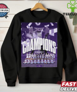 TCU Women’s Soccer 2024 Big 12 Champions Poster Shirt